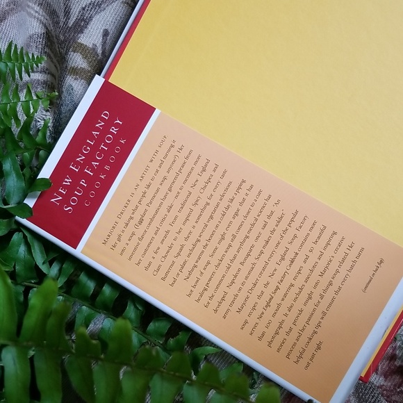 New England Soup Factory Cookbook- Hardcover Book - Picture 6 of 6